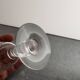 6 crystal wine glasses