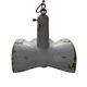 Nr. 2 Vintage industrial mirrored pendant light by Esla