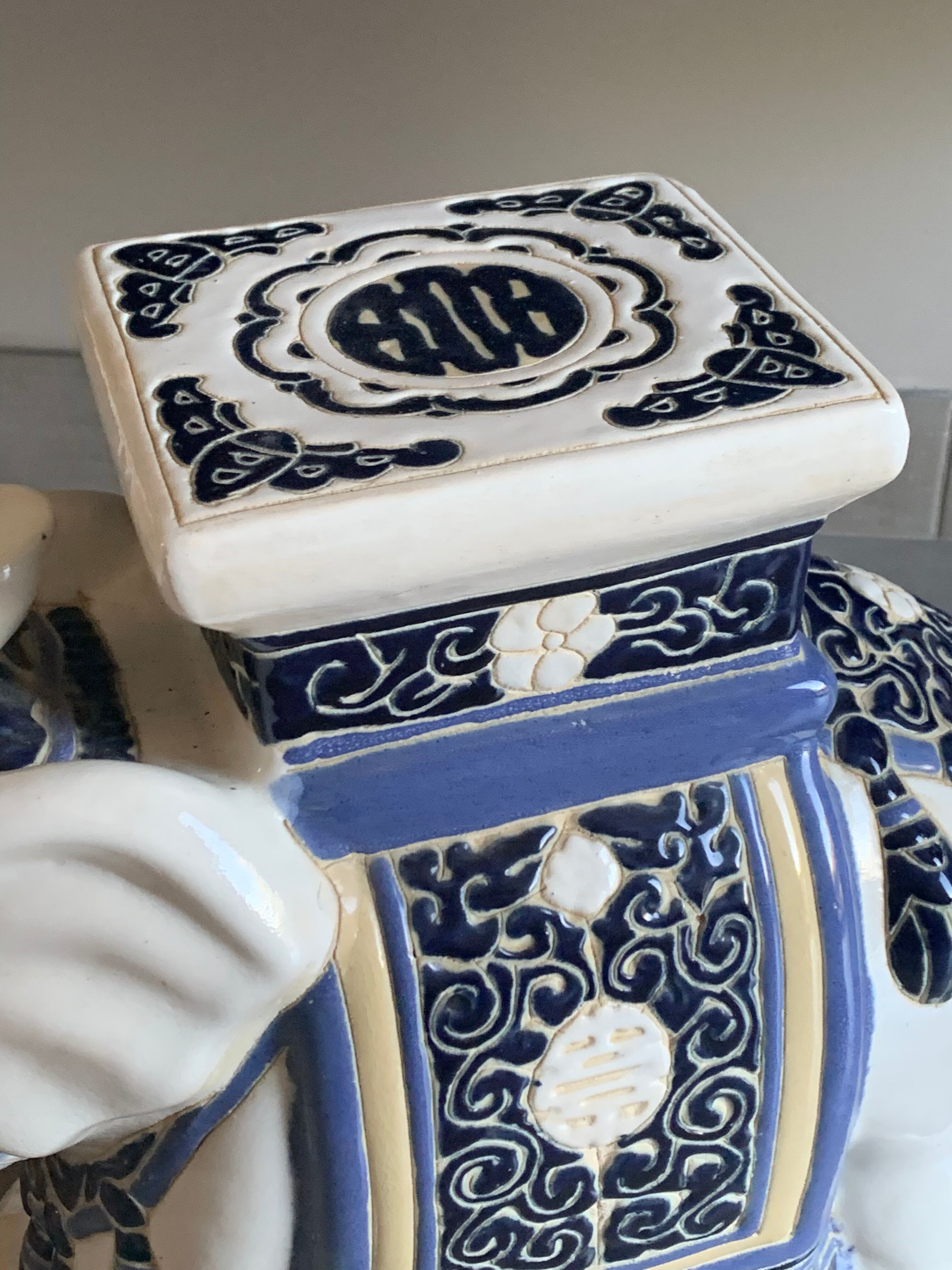 Elephant plant holder