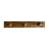Vintage wooden coat rack