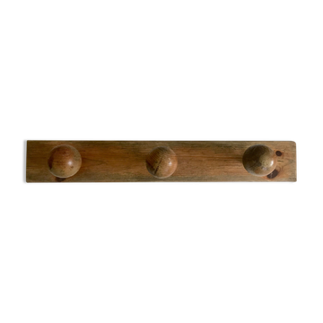 Porte-manteau en bois vintage