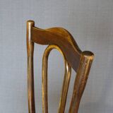 Bistro chair by fischel n°103 circa 1915 wooden seat