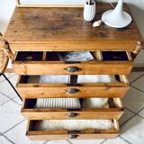 Old counter furniture - chest of drawers