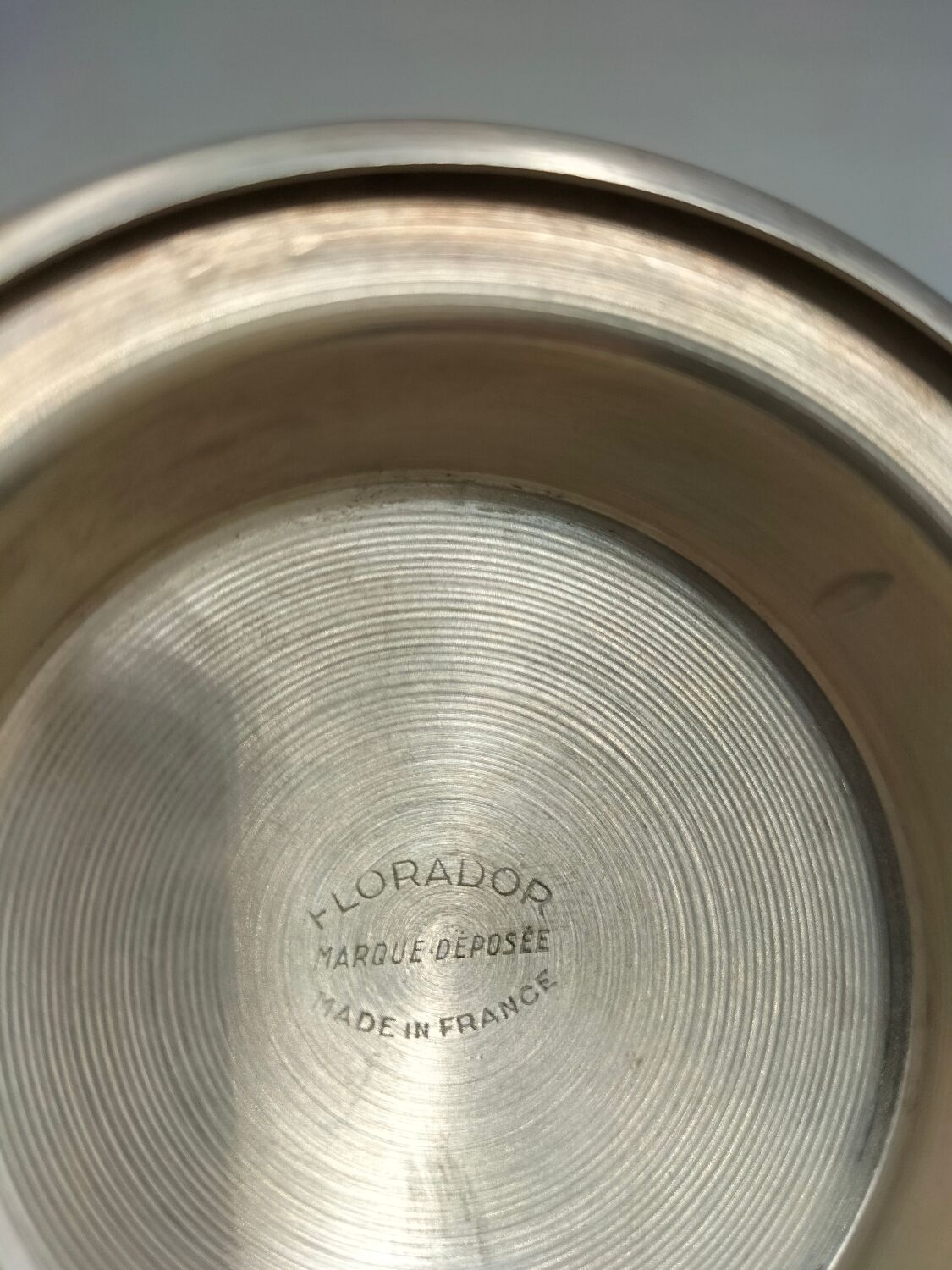 Silver-plated butter dish