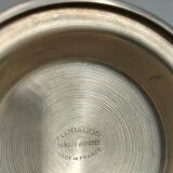 Silver-plated butter dish