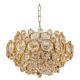 Lustre en laiton doré par Palwa Allemagne, années 1970