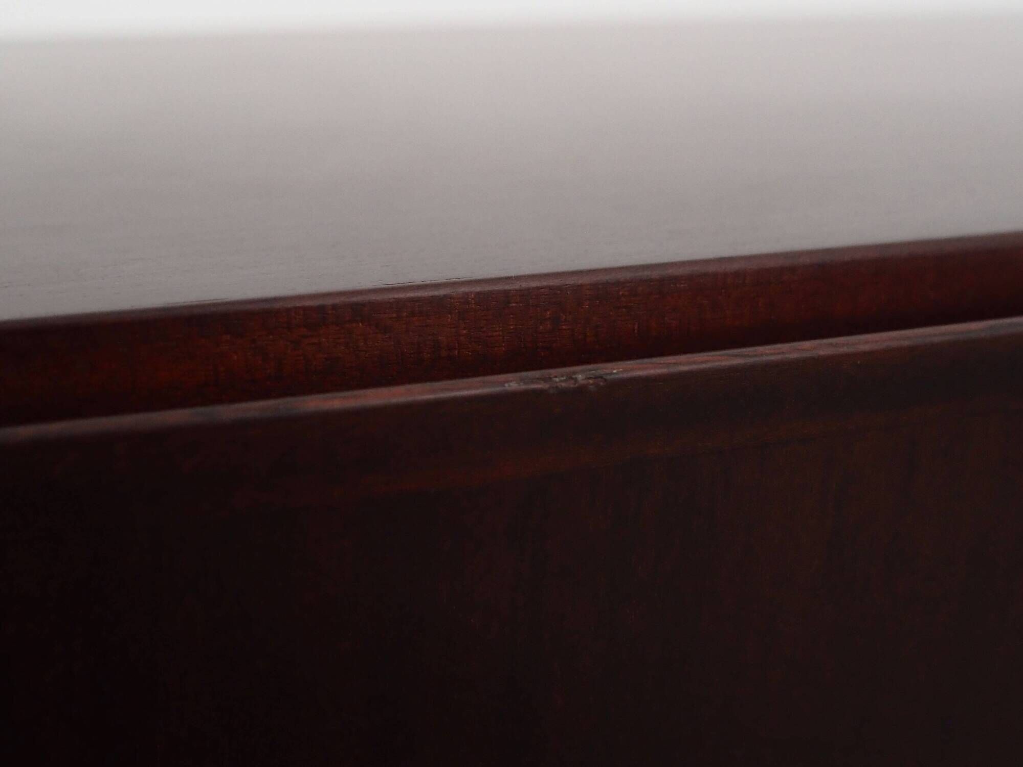 Mahogany cabinet, Danish design, 1970s, manufacturer: Omann Jun
