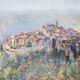 Peinture à l'huile de M. Burvenich