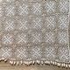Bed throw crochet tablecloth 220x220
