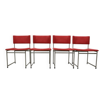 Set of 4 SM08 dining chairs by Cees Braakman for Pastoe, Netherlands 1960s