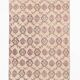 4x7 Rug For Living Room Soft Pastel Vintage Rug, 117x213Cm SK 3456
