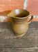Old pichet sarreguemines beige ceramic 1970s vintage