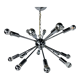 Sputnik chrome chandelier, 1970s