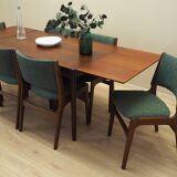 Set of six mahogany chairs, Danish design, 1970s, designer: Henning Kjærnul