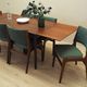 Set of six mahogany chairs, Danish design, 1970s, designer: Henning Kjærnul