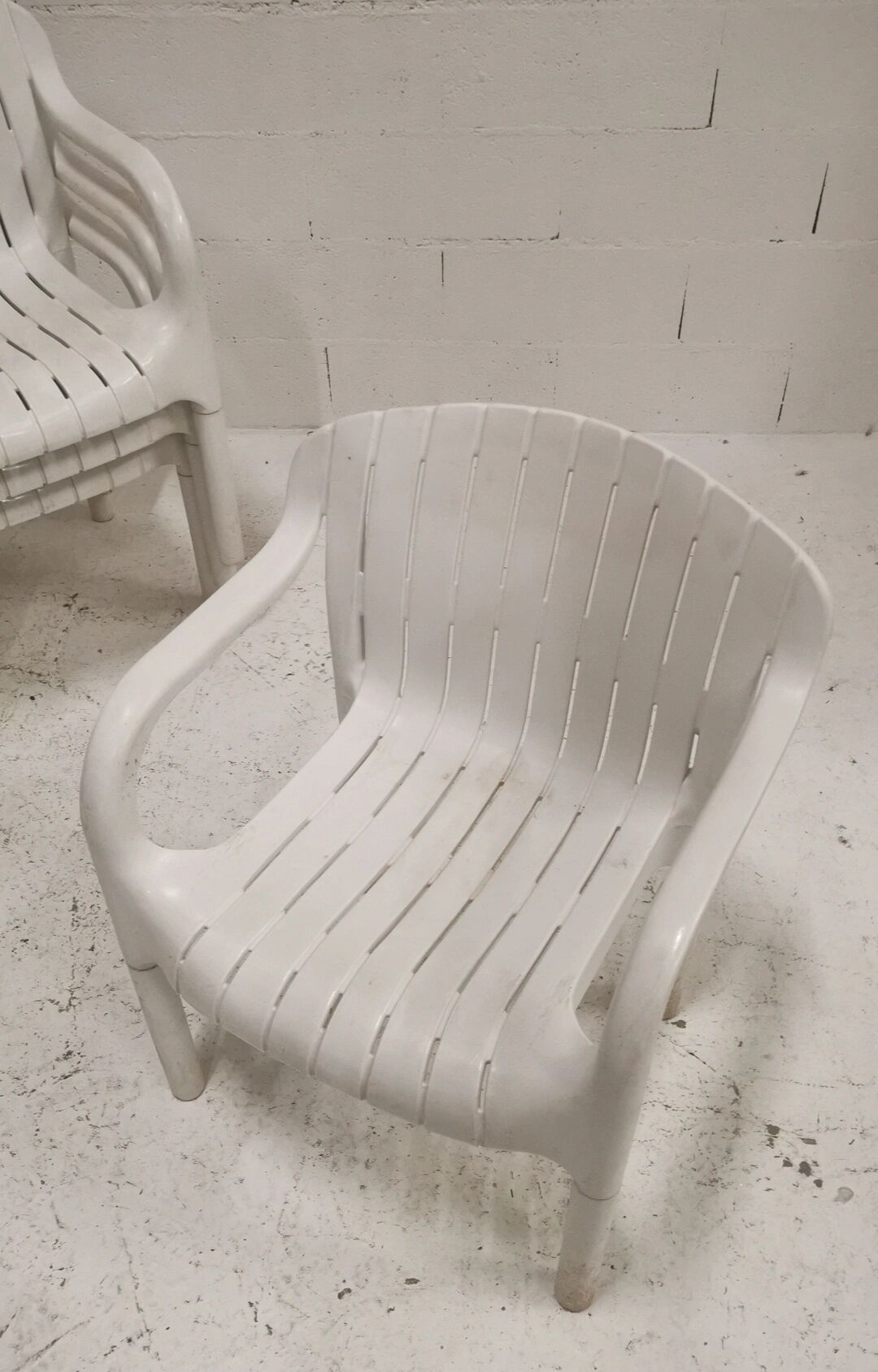 Ensemble de 4 fauteuils Dangari, Pierre Paulin