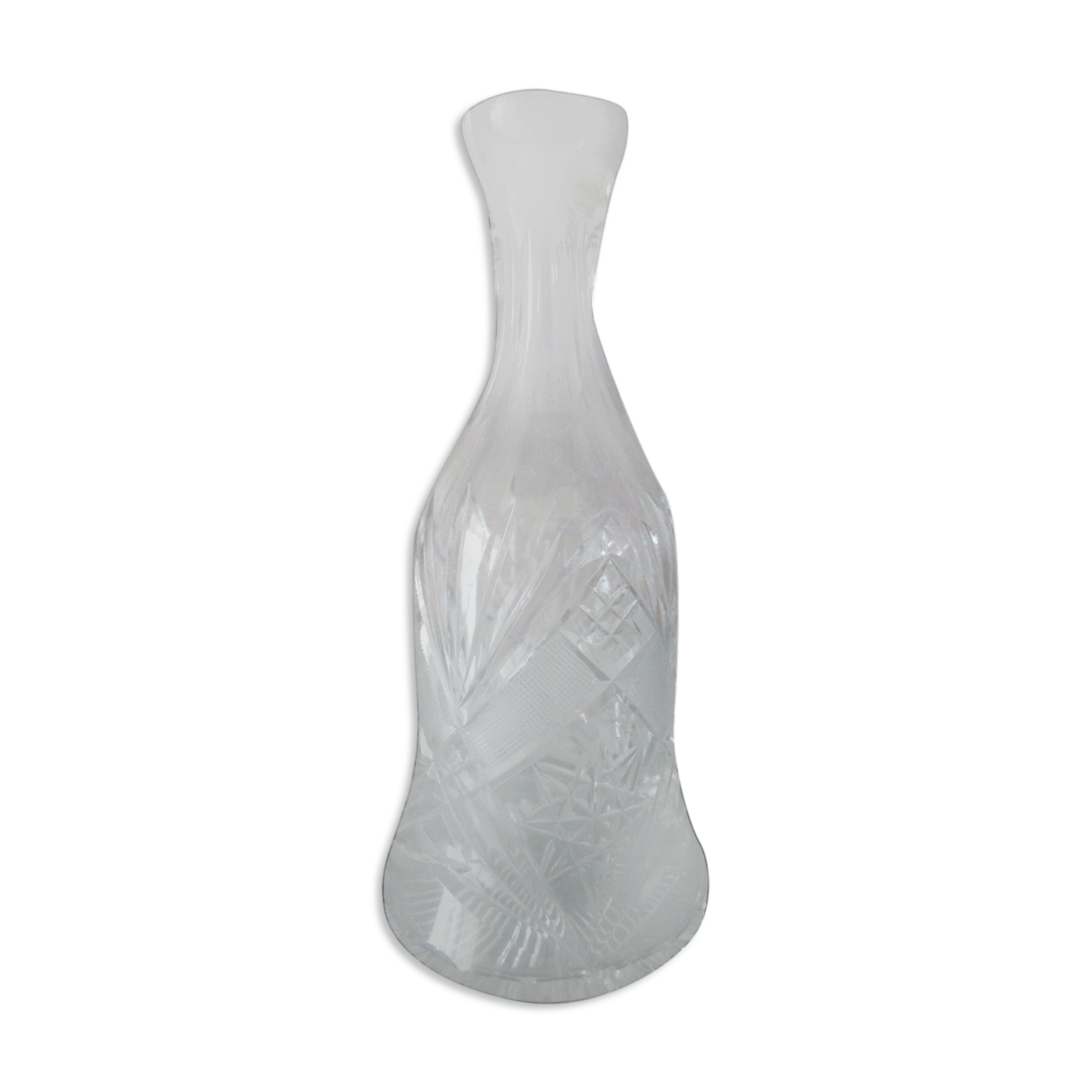 Cut glass carafe