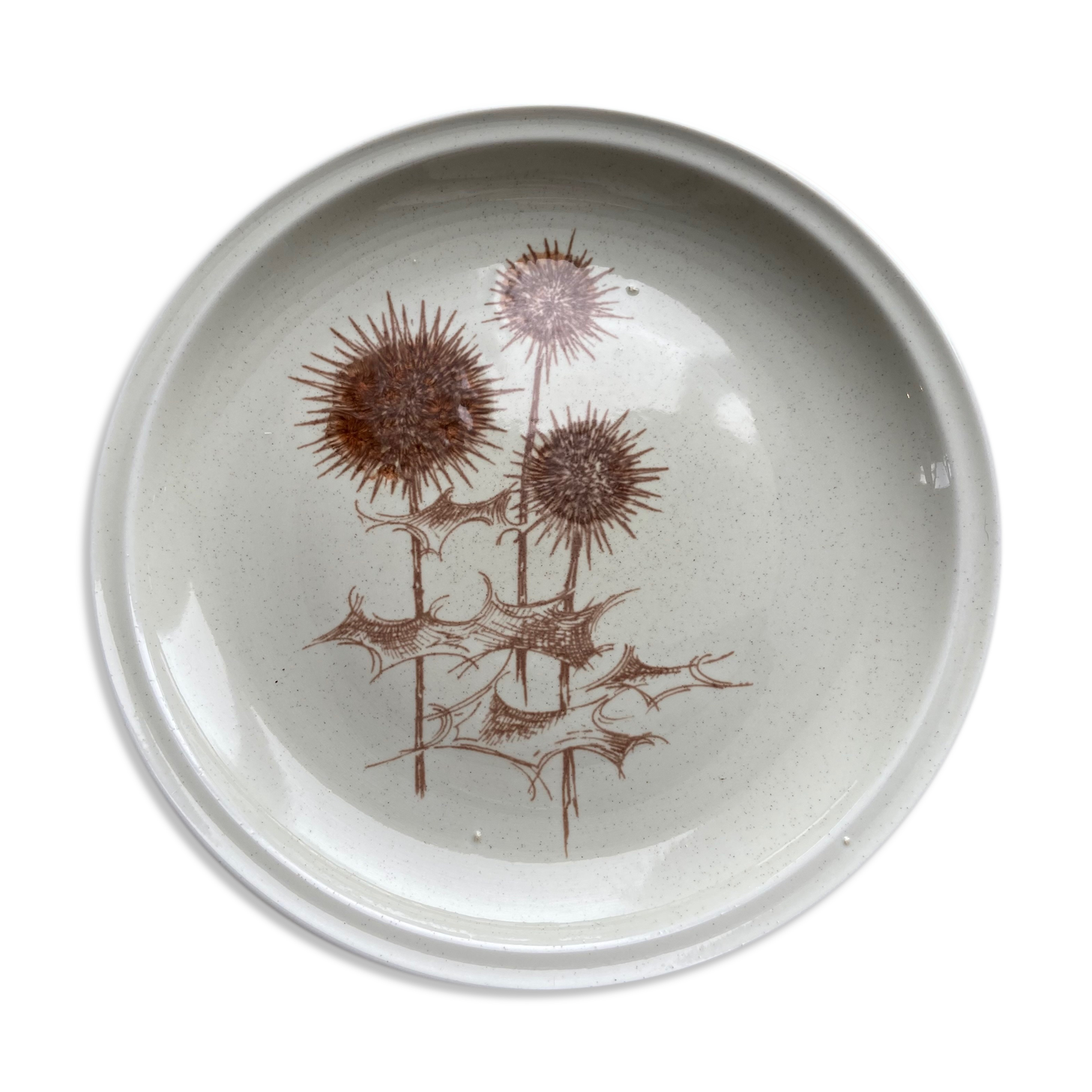 Serving dish in Sarreguemines earthenware