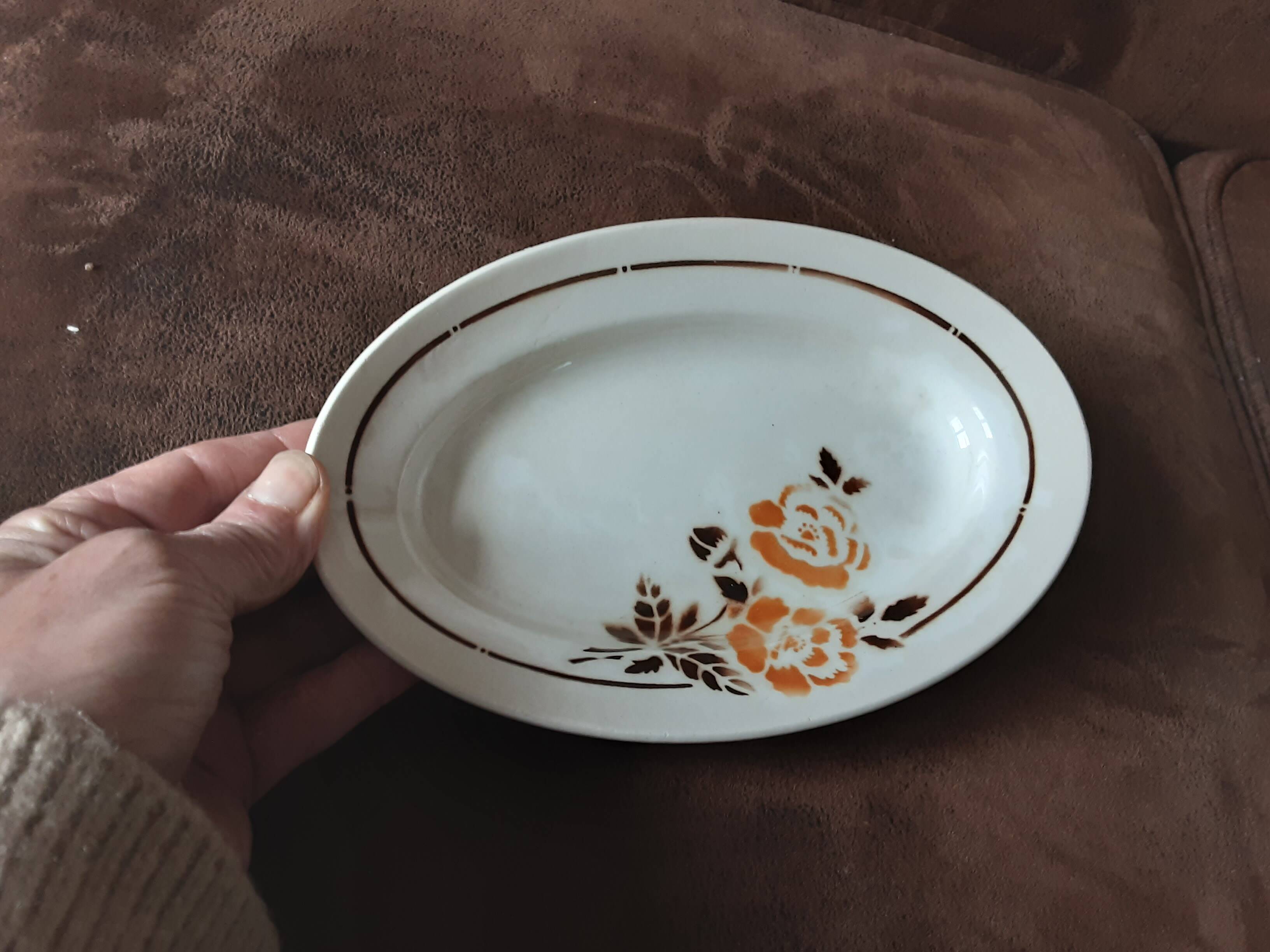 Butter dish. Digoin sarreguemines