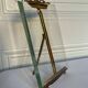 Brass frame and beveled glass