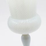 White opaline vase