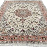 Tapis Persan Tabriz en Laine incrusté de Soie 300x200 cm