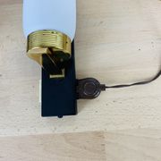 Pair of wall lamps Lunel/Arlus opaline 50s