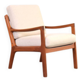 Mid-Century Danish Teak Senator Lounge Chair by Ole Wanscher for Cado, 1960