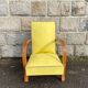 Vintage wooden children's armchair