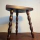 Tabouret bois tripode