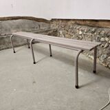Light purple revamped school bench 1970 adult size
