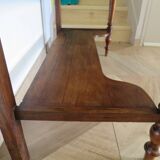 console-old dressing table-side table-mahogany stain