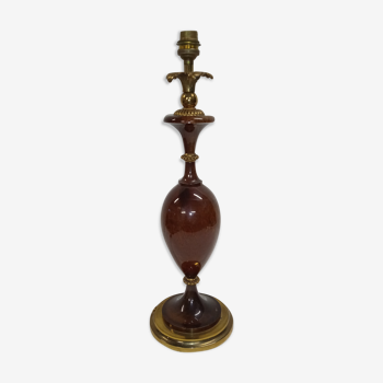 Pied de lampe a poser style Louis XV