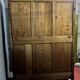 Louis xv style bookcase in solid oak circa 1900-1920