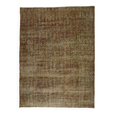 Tapis vintage turc anatolien fait main 296 cm x 220 cm
