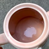 Heating teapot Salam Guy Degrenne 4 cups rare pink ceramic