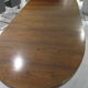 Extendable oval table Baumann 1970