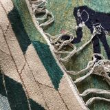 Vintage Egyptian Tapestry Ramsès Wissa Wassef circa 1960