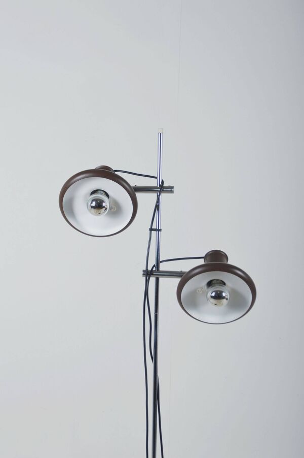 Lampe sur pied danoise 'Optima 4' conçue par Hans Due pour Fog & Mørup, 1972