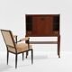 Louis Majorelle secretary cabinet in rosewood circa 1910