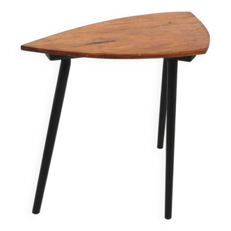 Scandinavian pine side table, Sweden, 1950s