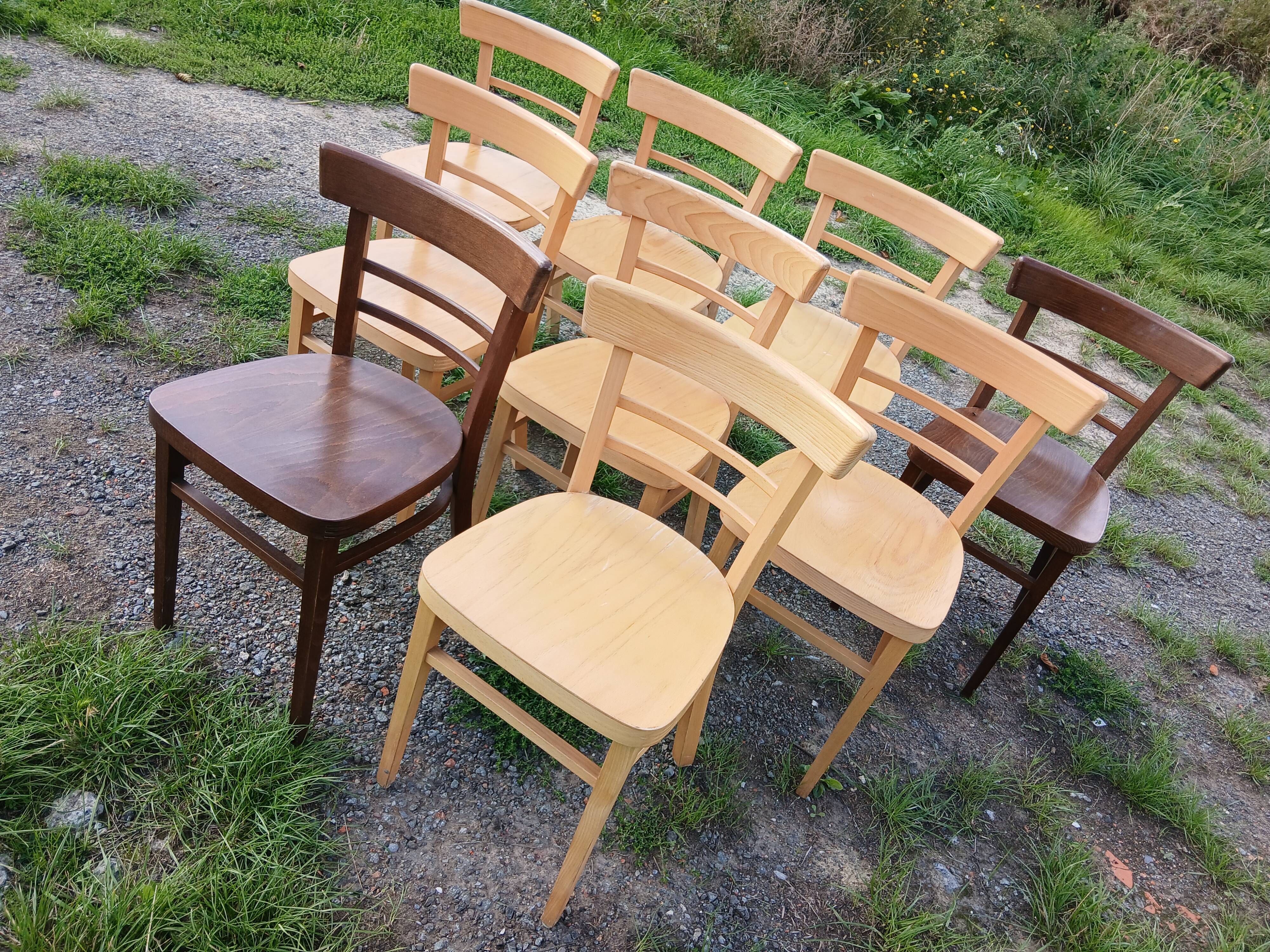 Chaises de bistrot