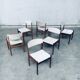 Mid-Century Scandinavian Teak Dining Chair Set, 1960s, Set of 6