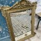 Old gilded mirror Napoleon III style