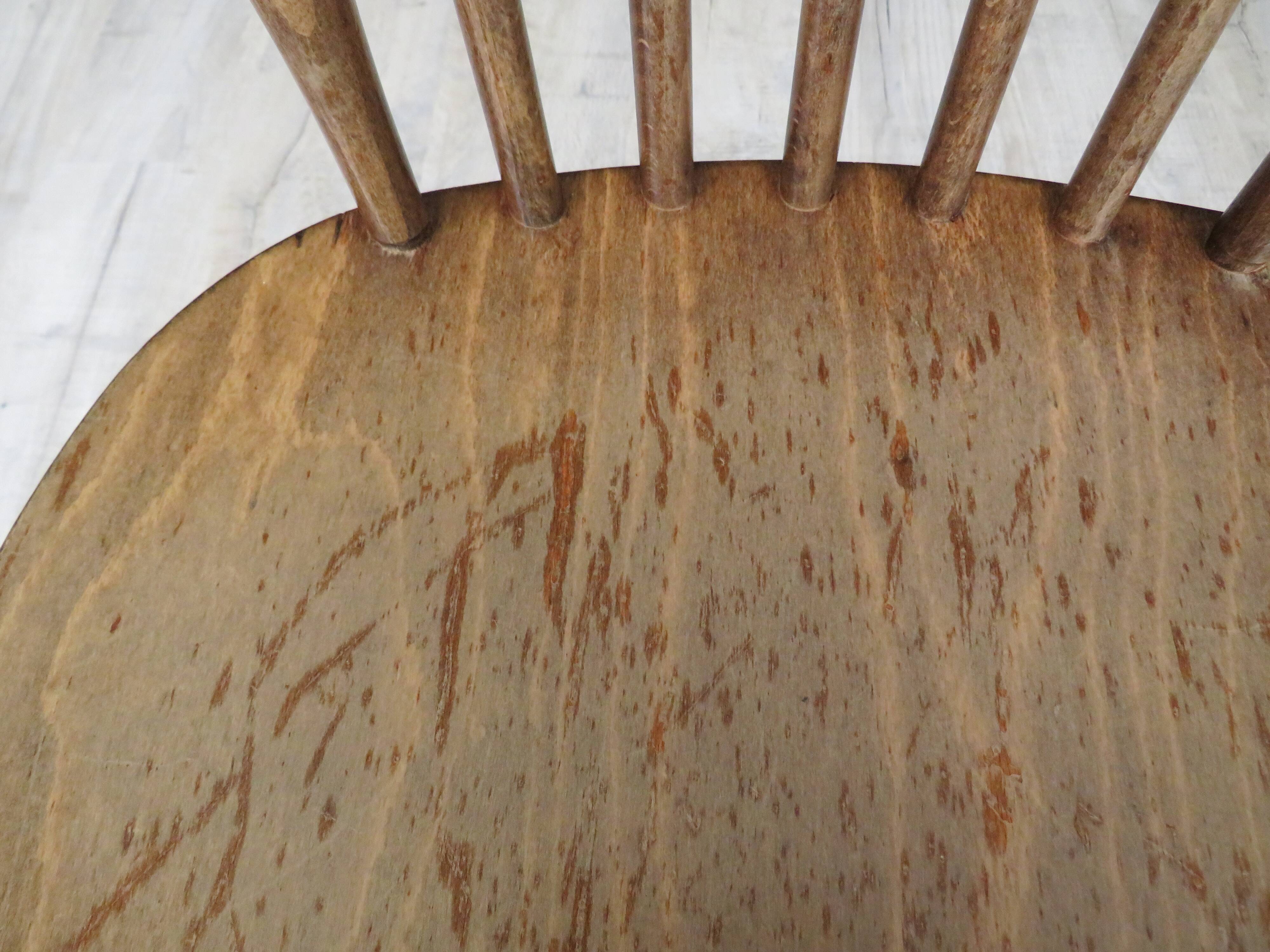 Suite of 8 chairs bistro model Tacoma Baumann