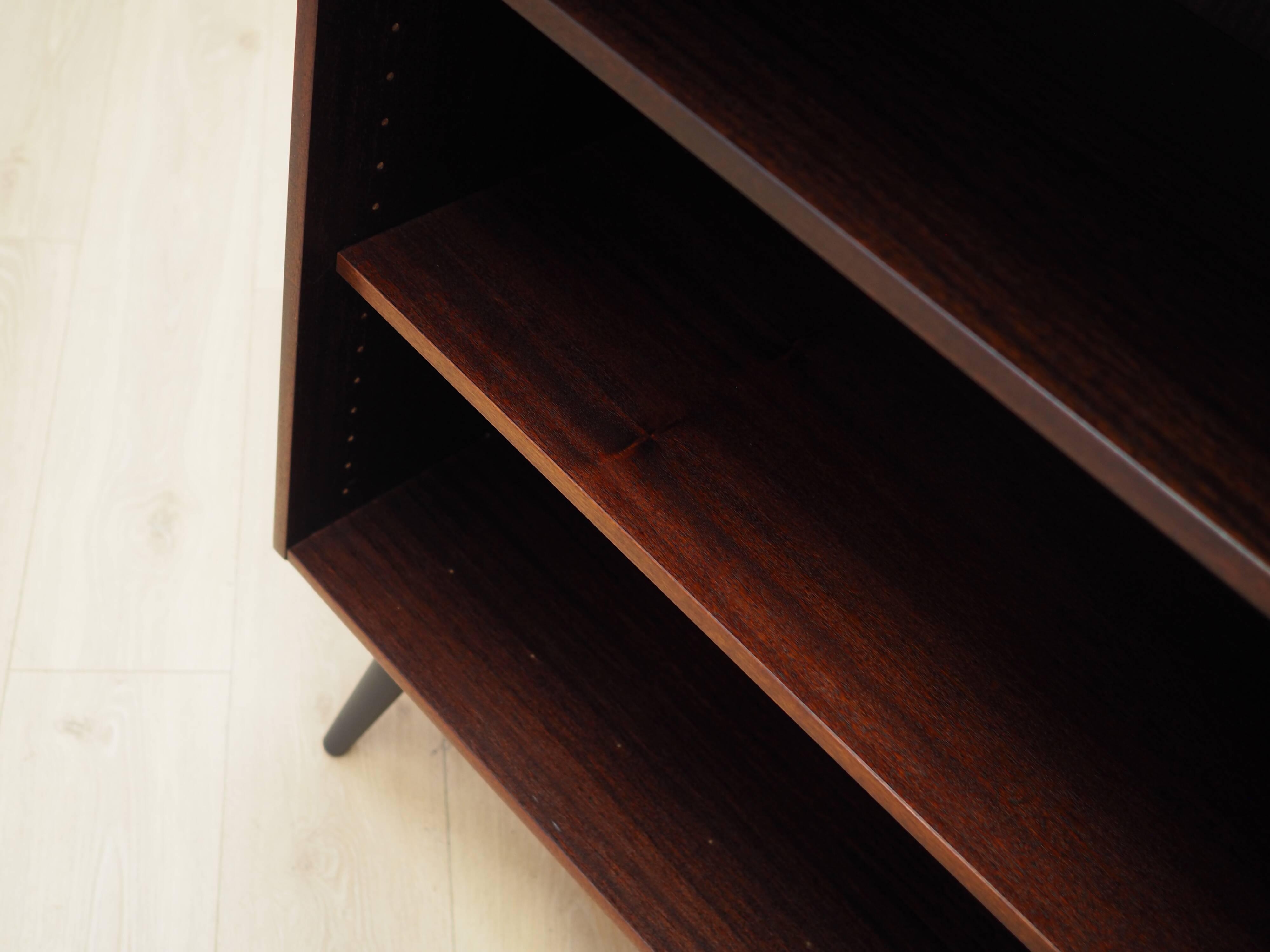 Mahogany bookcase, Danish design, 1970s, production: Denmark