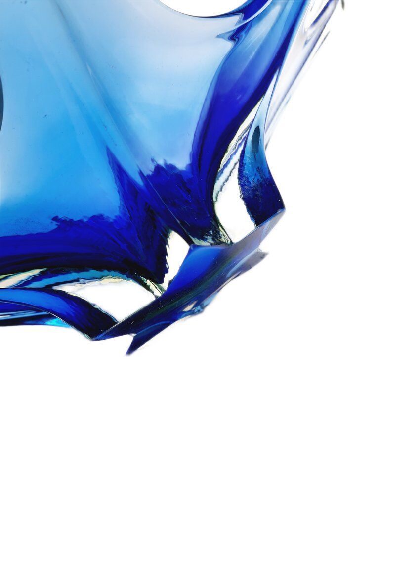 Postmodern Murano glass fruit bowl, Italy, 1950s