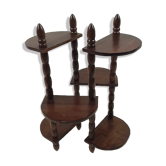 Rustic wooden modular shelf to lay 36cm