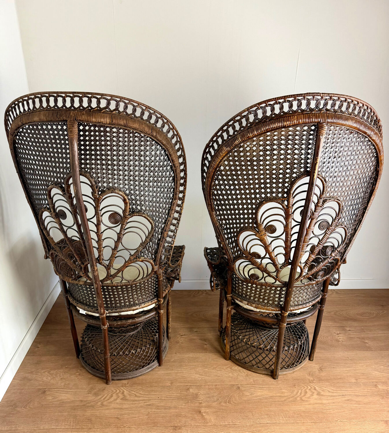 Pair of Pomare armchairs