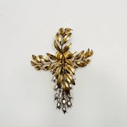 Hollywood Regency Gilded Wall Lamp by Hans Kögl